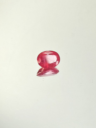 Ruby 3 ct oval