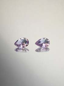 Ametisti pari 10 x 6 mm / 2 x 1.45 ct, pisara