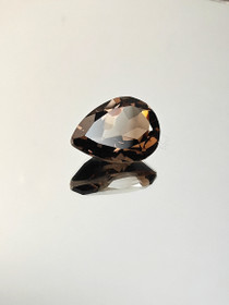Smoky Quartz 15,3 ct pear