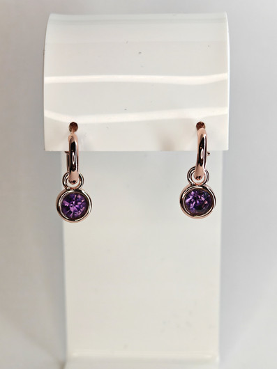Vintage earrings with stones