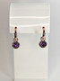 Vintage earrings with stones