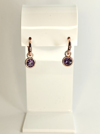 Vintage earrings with stones