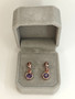 Vintage earrings with stones