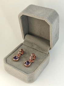 Vintage korvakorut korukivillä