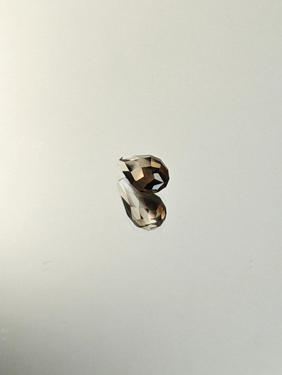 Smoky Quartz 1,7 ct fancy 