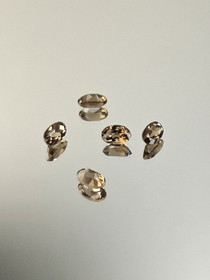 Smoky Quartz  lot ( 5-4.9 x 3 x 2 mm ) oval
