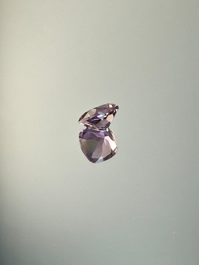 Amethyst 2,1 ct asscher