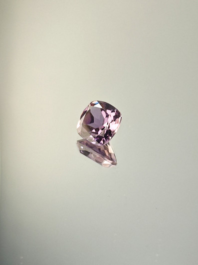 Amethyst 2,1 ct asscher