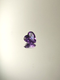 Ametisti 0,5 ct sydän