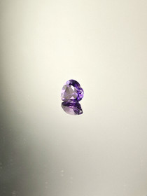 Ametisti 0,7 ct sydän