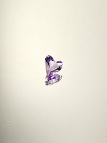 Ametisti 0,8 ct sydän