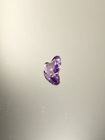 Ametisti 0,6 ct sydän