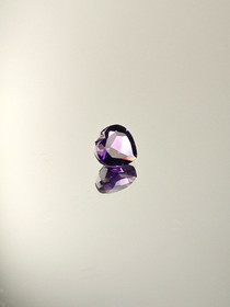 Ametisti 0,9 ct sydän