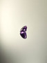 Amethyst 0,6 ct heart