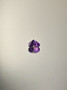 Amethyst 0,6 ct heart