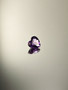 Amethyst 0,6 ct heart