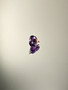 Amethyst 0,6 ct heart
