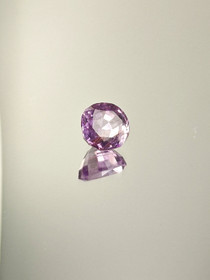 Ametisti 2 ct pyöreä