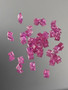 Ruby lot ( 2.5 - 2.4 mm \ 0,10 ct ) square
