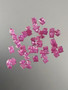 Ruby lot ( 2.5 - 2.4 mm \ 0,10 ct ) square