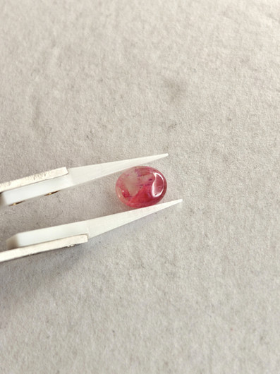 Natural Sapphire 5,44ct color enhanced