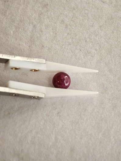 Natural Sapphire 2,5ct color enhanced