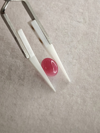 Natural Sapphire 4,7ct color enhanced