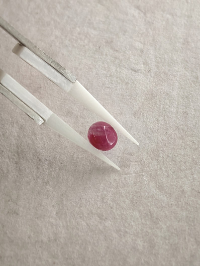 Natural Sapphire 2,1ct color enhanced
