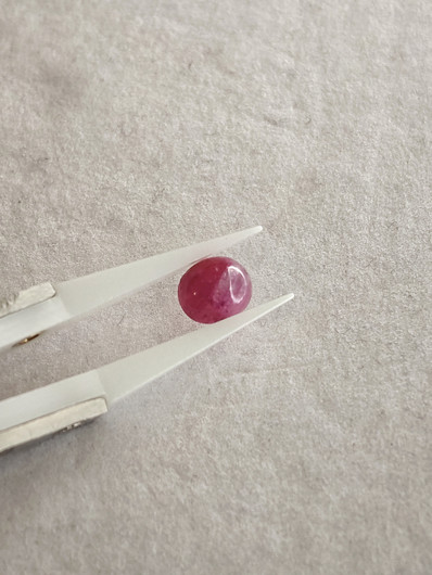 Natural Sapphire 2,1ct color enhanced