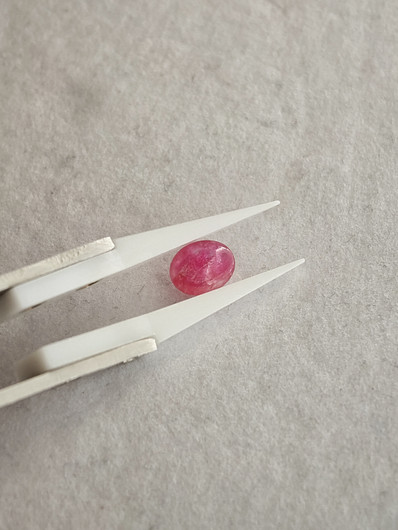 Natural Sapphire 1,3ct color enhanced