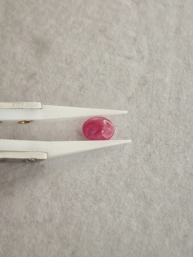 Natural Sapphire 1,3ct color enhanced