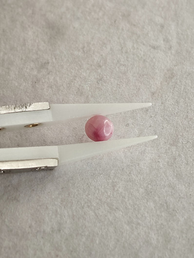 Natural sapphire 1,7ct color enhanced