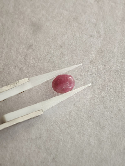 Natural Sapphire 3,59ct color enhanced