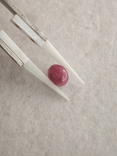 Natural Sapphire 3,59ct color enhanced