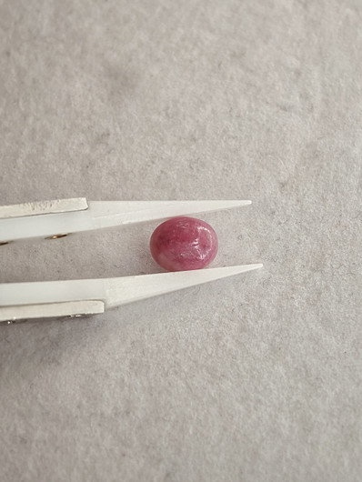 Natural Sapphire 3,59ct color enhanced