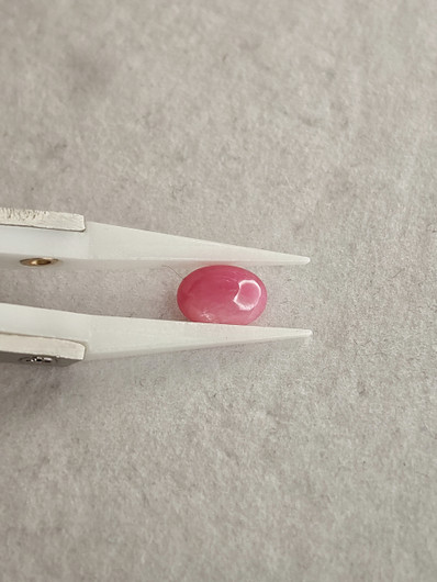 Natural Sapphire 2,07ct color enhanced