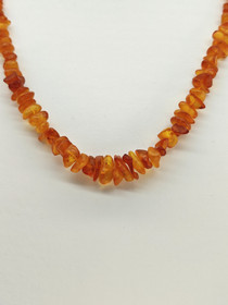 Vintage Baltic Amber necklace 62 cm