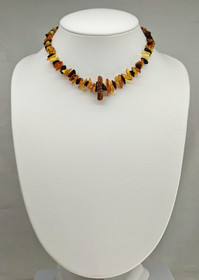 Vintage Baltic Amber necklace 44 cm