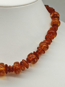 Vintage Baltic Amber necklace 50 cm