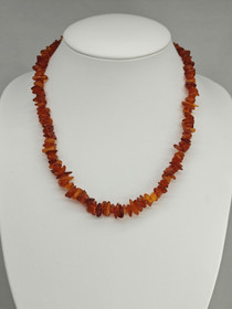 Vintage Itä-meren Meripihka pitkät helmet 56 cm