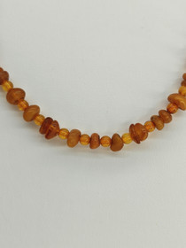 Vintage Baltic Amber necklace 64 cm