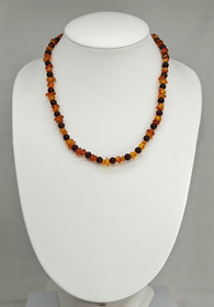 Vintage Baltic Amber necklace 57 cm