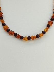 Vintage Baltic Amber necklace 57 cm