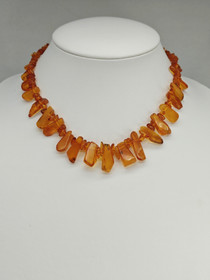 Vintage Itä-meren Meripihka helmet 48 cm