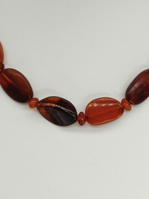Vintage Baltic Amber necklace 48 cm