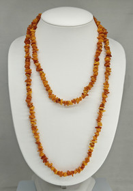 Vintage Baltic Amber necklace 144 cm