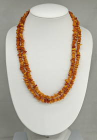Vintage Baltic Amber necklace 144 cm