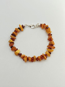 Itä-meren Meripihka rannekoru 