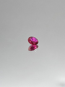Ruby (synt.) 0,5 ct round