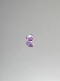 Ametisti 0,6 ct, ovaali